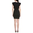 thumbnail image 2 of susana monaco womens  Open Side Mini Dress, l, Black, 2 of 3