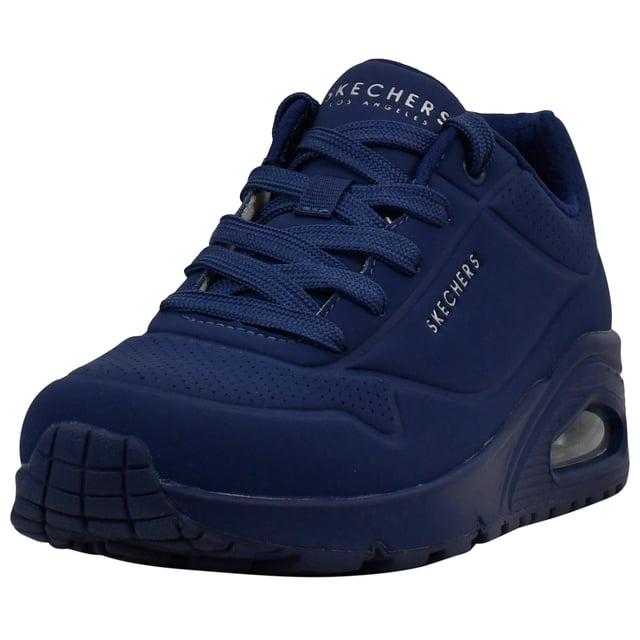 Zapatillas Skechers Uno - Sombras nocturnas para mujer, azul marino, 7,5 W