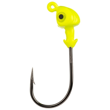 UPC: 0051034153286 | Strike King Flat s Jig Head 1/4oz Chartreuse Fishing Jig