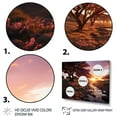 thumbnail image 3 of Designart "Sunset Breeze The" Landscape Sunset Floater Framed Canvas Wall Art, 3 of 7