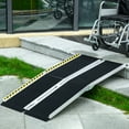 thumbnail image 2 of HOMCOM 5ft Folding Wheelchair Ramp Non-Skid Threshold Ramp for Scooter Step, 2 of 9