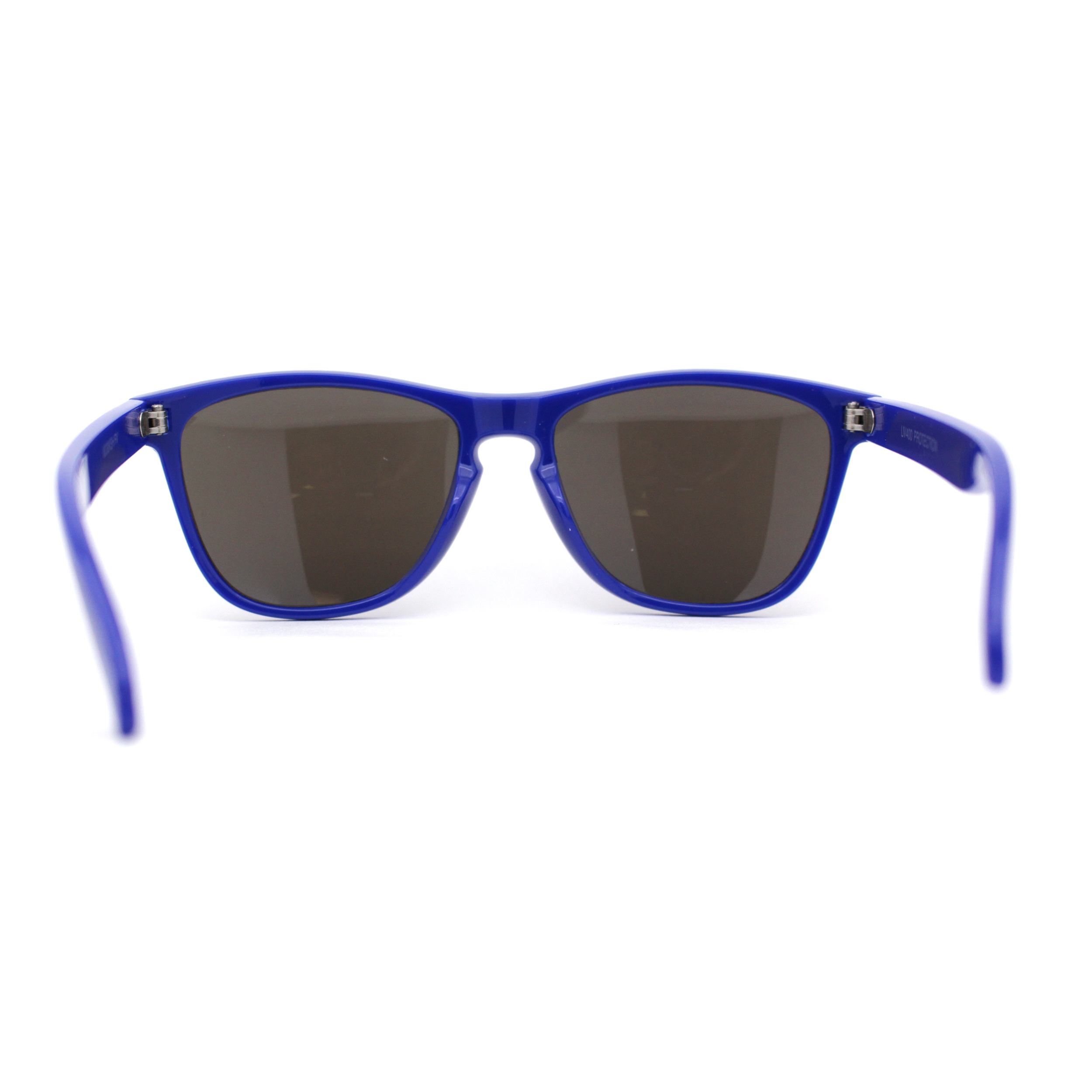 Occhiali Da Sole Kush Uomo - Stile Horn Rim Retrò Con Lenti Specchiate UV400