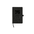 thumbnail image 1 of Philadelphia 76ers Laser Engraved Black Notepad With Elastic Band, 1 of 1