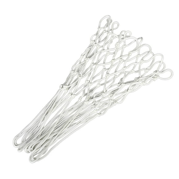 Basketball Net Light Up Glow Outdoor Glow In The Dark Basketball Net Replacement (White)