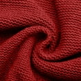 thumbnail image 5 of JINMGG 2024 Fall Winter Plus Size Sweaters for Women Clearance,Women's Solid Winter Turtleneck Sweater Sleeve Hem Pullover Knitted Sweater, 5 of 8