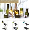 thumbnail image 2 of Cortador de botellas, herramienta de corte de cortador de botellas de vidrio, cortador de escultura de vidrio de cerveza cuadrado y redondo para máquina cortadora de vidrio de bricolaje Sopo, 2 of 5
