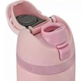 thumbnail image 4 of Botella de agua de acero inoxidable FreeSip de cuarzo rosa de 24/32 oz, 4 of 4