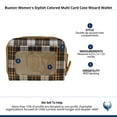 thumbnail image 4 of Buxton  Stylish Colored Multi Card Case Wizard Wallet (Women), 4 of 4