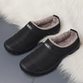 thumbnail image 2 of Winter Warm Slippers for Men and Women - Cozy Fuzzy Plush Lining, Slip-On Comfort with Anti-Slip Rubber Sole for Indoor & Outdoor Use, 2 of 19