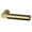Lifetime Polished Brass, variant on Baldwin L029.Mr L029 Gramercy Pair Of Door Levers - Lifetime Graphite Nickel