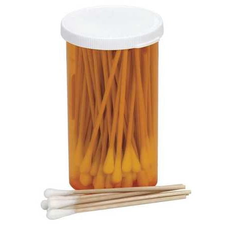 Non Woven Swabs - PAC-KIT Cotton Tip Swab,Non-Sterile,3In.,PK100 25-410G