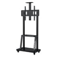 thumbnail image 1 of Soporte Para TV Con Ruedas De 32 A 75 Pulgadas Audiobahn AFT3275R Negro Nuevo, 1 of 5
