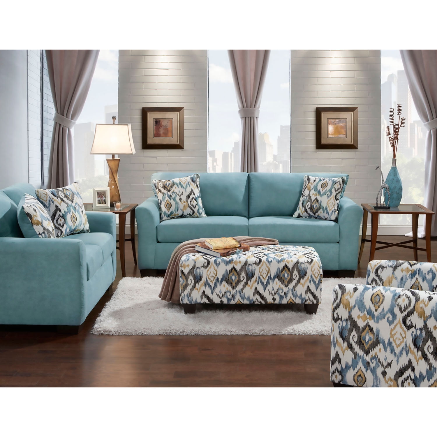 Cambridge Carlisle 2Piece Set Sofa and Loveseat