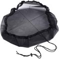 thumbnail image 4 of HUGFEGWE Mesh Cover for Rain Barrel, Anti Falling Leaves Protective Cover Nonwoven Filter Screen with Drawstring Outdoors Gardening Tools CJB91-62421, 4 of 7