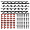 thumbnail image 1 of MesaSe Drip Irrigation Kit  Irrigation Drip Support Stakes  Tubing Hose for Vegetable Flower Herbs  Micro Irrigation System with Adjustable Nozzle Sprinkler, 1 of 10
