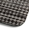 thumbnail image 4 of TOWN & COUNTRY BASICS Smooth Step Houndstooth Low Profile Utility Kitchen Mat, Machine Washable with Non-Slip Backing, Grey/Black, 24"x35", 4 of 5