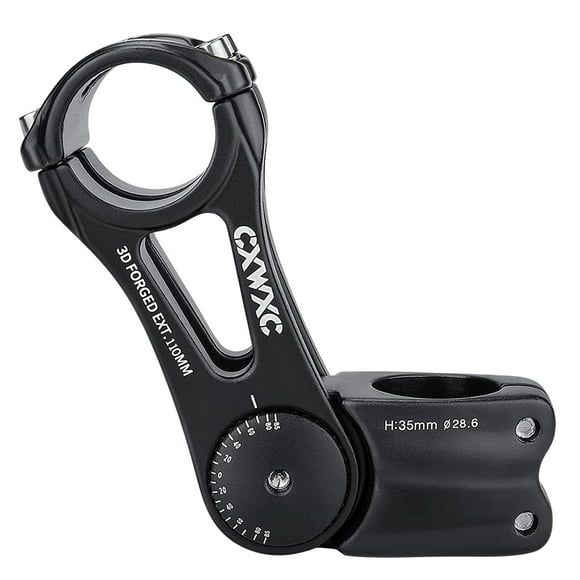 CXWXC Potence de Vélo Réglable 31,8 mm Alliage d'Aluminium VTT Vélo de Montagne Potence de Guidon
