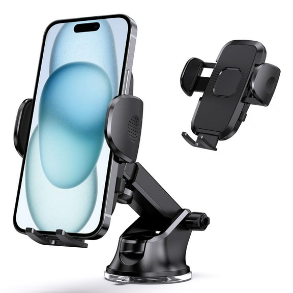 ANCEL S161 Cell Phone Mount for Car Long Arm Universal Phone Holder 360° Rotate Scalable Bracket