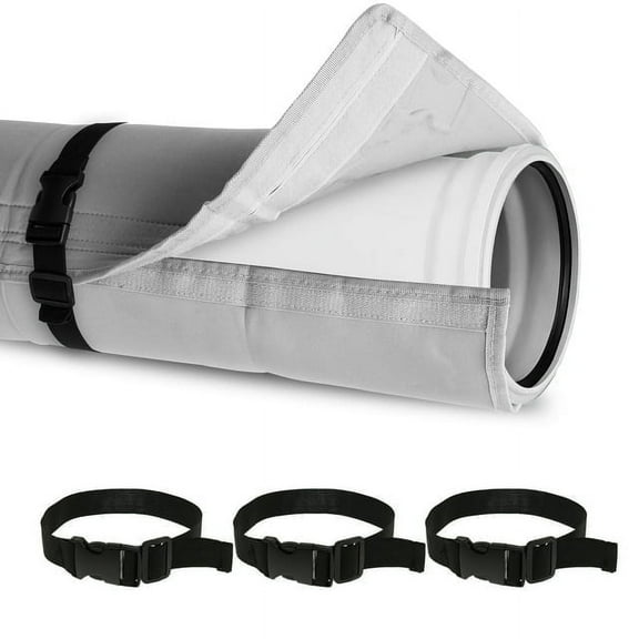 Xiyztok Air Conditioner Hose Cover Wrap Portable AC Hose Cover with Elastic Band Insulated Air Conditioner Hose Cover Universal AC Hose Duct Vent Cover Fits 5 -5.9 Inches Diameter Exhaust Hoses