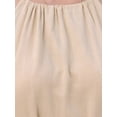 thumbnail image 5 of DARING DIVA Halter Neck Belted Casual Summer Midi Dress M Apricot, 5 of 6