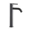 thumbnail image 3 of MAYEERTY Modern Single Handle One-Hole Tall Vessel Bathroom Sink Faucet, Stainless Steel, Matte Black, 3 of 9