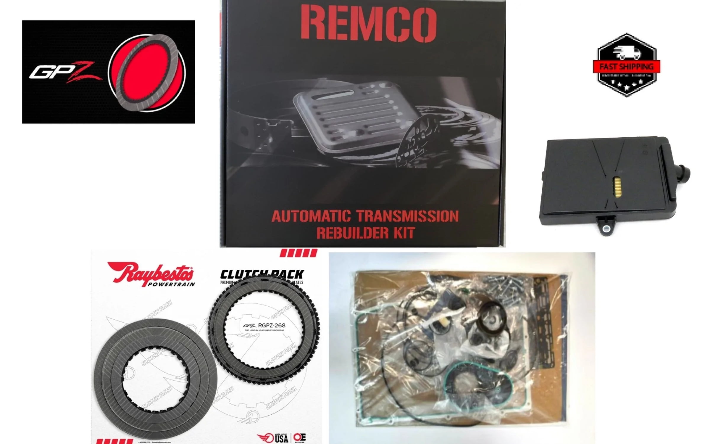 10l80 90 transmission banner kit with overhault kit and clutches ...
