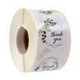 thumbnail image 3 of 500pcs/roll Floral Print Thank You Gift Bag Tags Wedding Party Favor Stickers, 3 of 5
