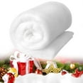 thumbnail image 4 of Christmas Snow Blanket Roll, Artificial Snow Decoration For Christmas Village Displays And Under The Christmas Tree, 80*120Cm, 4 of 7