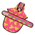 thumbnail image 6 of TiaGOC Dog Raincoat Hooded Slicker Poncho for Small to X-Large Dogs and Puppies - L, 6 of 7