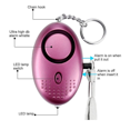 thumbnail image 3 of Alarma personal de sonido seguro, llavero de alarma de seguridad de 130db con luces TUNC Sencillez, 3 of 5