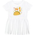 thumbnail image 3 of Inktastic I'm One Taco Birthday Party Girls Baby Dress, 3 of 5
