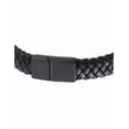 thumbnail image 4 of Pulsera Xtellar Cuero Trenzado Cierre Magnetico Iman Hombre Mujer Color Trenzada-Negra Largo 20 cm, 4 of 5