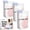 3pcs-Large, variant on No-Pump Vacuum Storage Bags, Press-to-Seal 3D Space Saver Compression Cube for Clothes, Extra Large Airtight Packing Organizers for Home Bedding, Comforters, Blankets, And Travel