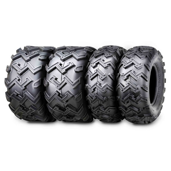 Set of 4 WANDA ATV UTV Tires 22x8-10 Front & 22x11-10 Rear 4PR