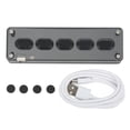 thumbnail image 1 of Mini 5 Touches Clavier Bluetooth Sans Fil USB Câblé Mode Double Raccourci Muet Multifonction pour Ordinateur PC de Bureau, 1 of 8
