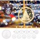 thumbnail image 4 of Guirnalda de luces LED navideñas con pilas, campana y ciervo, 4 of 4