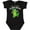 AB-Black, variant on Inktastic My First Mardi Gras-alligator Boys or Girls Baby Bodysuit