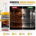 thumbnail image 3 of Greasekiller BBQ Spray, Heavy Duty Grill Cleaner and Degreaser, Fast-Acting Grease Remover for BBQ Grills, Smokers, Ovens, Air Fryers and Kitchen Surfaces,1Set, 3 of 7