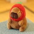 thumbnail image 1 of Cute Doll Capybara Plush Keychain Stuffed Guinea Pig Simulation Capibara Soft Doll Plush Gift Animal Capy Anime Fluffty Toy style2, 1 of 6
