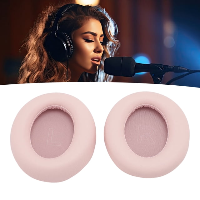 Almohadillas De Repuesto Para Auriculares Q30 Q35 BT, Almohadillas De Repuesto De Cuero Proteico Para Auriculares Life Q30 Q35 Q30 BT Q35