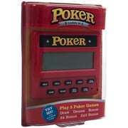 Trademark Poker Global Electronic Handheld 5-in-1 Poker Game