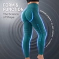 thumbnail image 3 of 3D Leggings for Women, High Waisted Body Sculpt Compression Workout Leggings, Yoga Pants, Pilates, Gym, Casual, 3 of 7