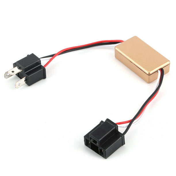 Módulo de flash estroboscópico LF‑300B Modo de flash de ráfaga de enchufe H4 para faros antiniebla LED