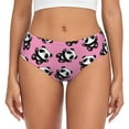 thumbnail image 1 of Balery Cute Panda Ropa Interior de Algodón para Mujer con Dibujo – Braguitas Cómodas y Elásticas, Estilo Clásico-3X-Large, 1 of 6