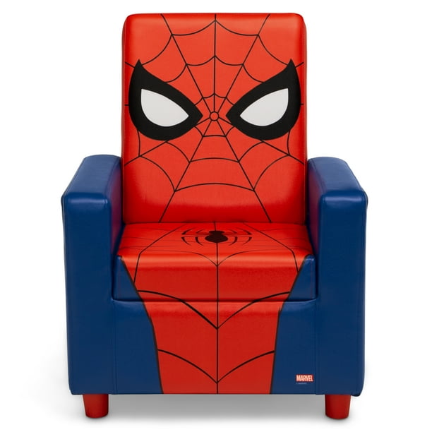 Raadplegen Bewonderenswaardig mouw Spider-Man High Back Upholstered Chair by Delta Children - Walmart.com