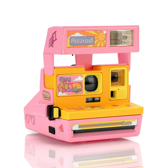 Polaroid 600 Instant Film Camera - Malibu Barbie