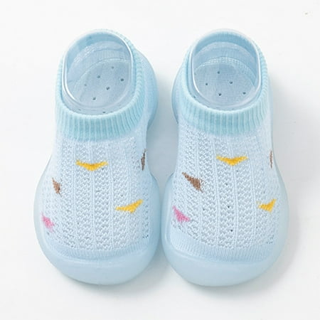 

Hunpta Toddler Shoes Infant Boys Girls Socks Shoes Toddler Breathable Mesh The Floor Socks Non Slip Prewalker Shoes