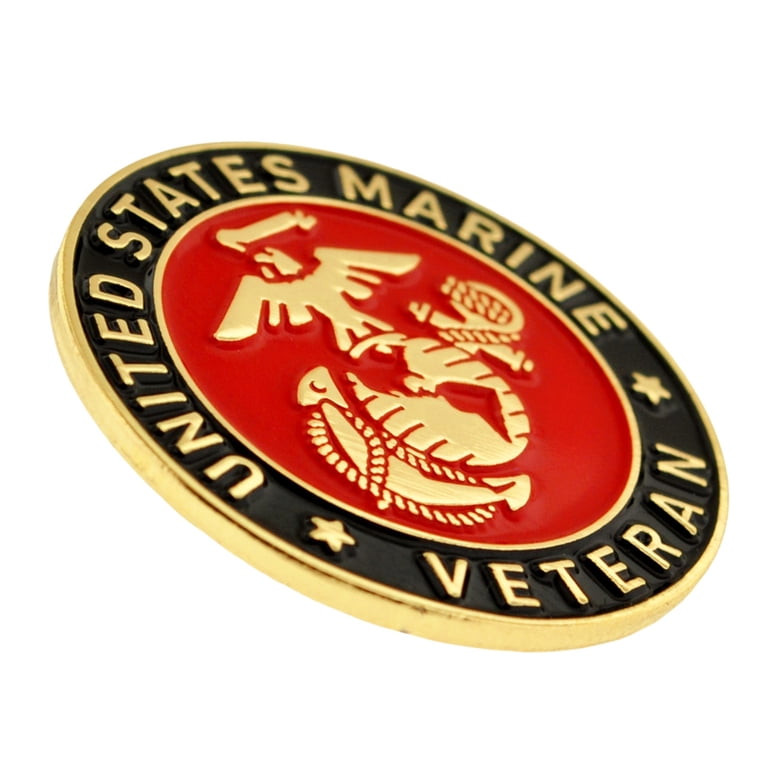 US MARINES USMC MARINE CORPS RETIRED LAPEL PIN BADGE 1 INCH