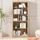 thumbnail image 1 of Qinaqin 71-Inch Alto 5-Tier Abierto Almacenamiento de Profundidad Madera Bookshelf en Blanco Moderno Floor Pie cm Profundidadisplay Estante para Dormitorio, 1 of 7