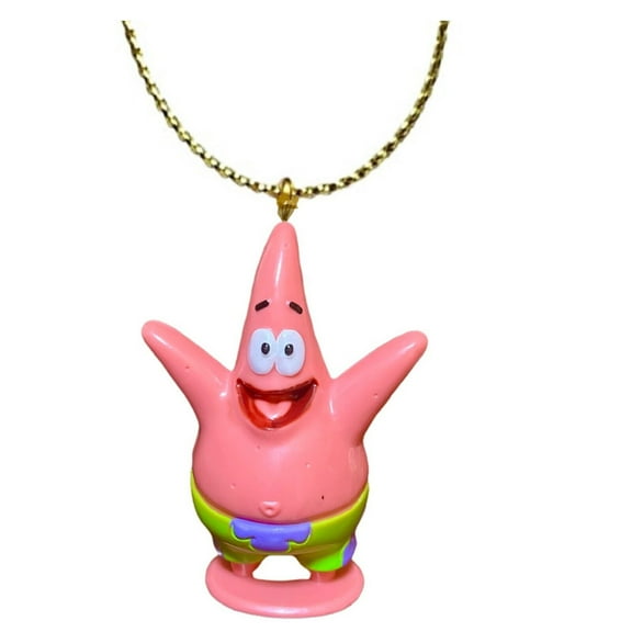 Patrick Star Pvc Ornament Figure Figurine Charm Dangler Spongebob Squarepants 3” New